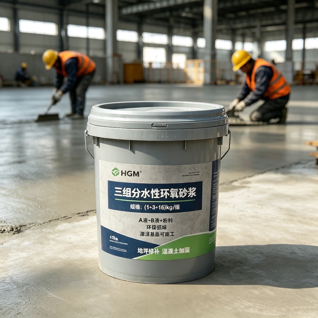 洛江三组份水性环氧砂浆